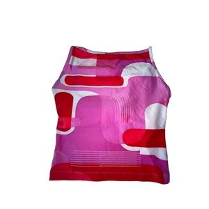 NIKE Athletic high neck retro tank top
